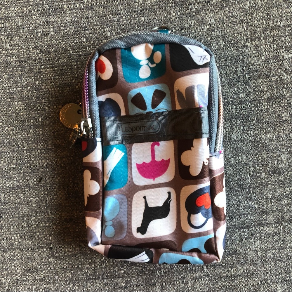 LESPORTSAC Phone Case Wallet Key Chain - Picture 3 of 6